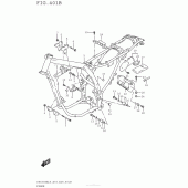 Схема узла: Рама (Dr650Sel5 E28) для Suzuki DR650 DR650SE