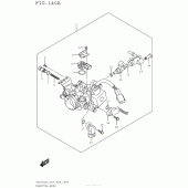 Схема вузла: Дросельна заслінка для Suzuki TU250
