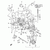 Схема узла: Карбюратор (Model k4) для Suzuki GS500