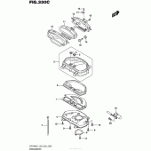 Схема вузла: Speedometer (Vzr1800Bzl7 E28) для Suzuki VZR1800 Boulevard M109R BOSS