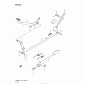 Схема вузла: Підставка для Suzuki VZ800 Boulevard M50