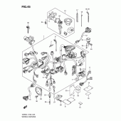 Схема узла: Электропроводка (Vz800uel1 e19) для Suzuki VZ800 Intruder M800/ Boulevard M50