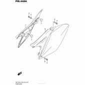 Схема вузла: Бічні панелі для Suzuki RM-Z250