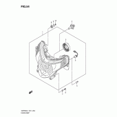 Схема узла: Фара (Gsf650sl1 e21) для Suzuki GSF650 Bandit S