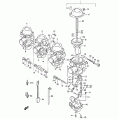 Схема вузла: Карбюратор (Model r/s) для Suzuki RF900