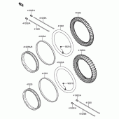 Схема вузла: Rear tire x для Suzuki DR-Z110
