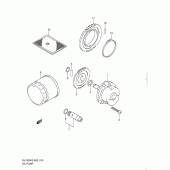 Схема вузла: Масляний насос Suzuki DL1000 V-Strom