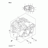 Схема узла: Картер двигателя для Suzuki EN125