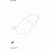 Схема вузла: Занижене сидіння (Опція) для Suzuki DL1000 V-Strom