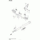 Схема вузла: Stand (Dr-Z125L4 E33) для Suzuki DR-Z125 DR-Z125L