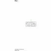 Схема узла: Ремкомплект прокладок двигателя для Suzuki GSX-R600