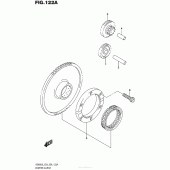 Схема вузла: Привід стартера Suzuki VZ800 Boulevard M50