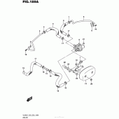 Схема вузла: Система індукції повітря для Suzuki VL800 Boulevard C50