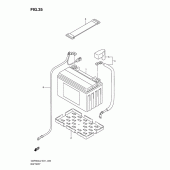 Схема узла: Аккумулятор (Gsf650ul2 e21) для Suzuki GSF650 Bandit S