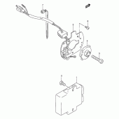 Схема вузла: Імпульсний датчик для Suzuki GSX600 Katana