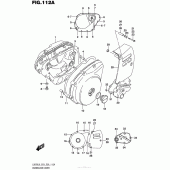 Схема вузла: Кришки картера для Suzuki LS650 Boulevard S40