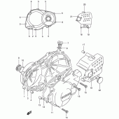 Схема вузла: Кришки картера для Suzuki GSX-R400