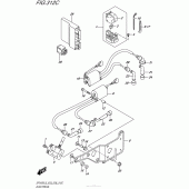 Схема вузла: Електроустаткування (Sfv650L5 E33) для Suzuki SFV650 Gladius