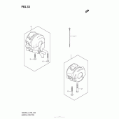 Схема узла: Пульт управления рулевой для Suzuki GW250 Inazuma