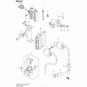 Схема узла: Электрооборудование (Vl800Tl4 E28) для Suzuki VL800 Boulevard C50T
