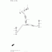 Схема вузла: Oil Pipe для Suzuki DR650 DR650SE