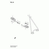Схема вузла: Stand / footrest для Suzuki RM125