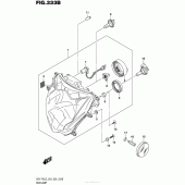 Схема вузла: Фара (Gsx-R750L5 E28) для Suzuki GSX-R750