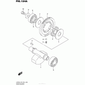 Схема вузла: Балансувальний вал Suzuki LS650 Boulevard S40