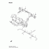 Схема вузла: Паливна рейка & Інжектор (Gsx1300rl1 e19) ​​для Suzuki GSX1300 Hayabusa