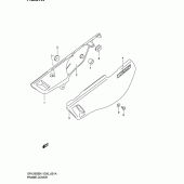 Схема вузла: Бічні панелі (Model k2) для Suzuki DR125