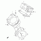 Схема вузла: Циліндр для Suzuki TL1000