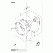 Схема вузла: Фара для Suzuki EN125