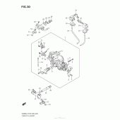 Схема узла: Throttle Body (Vl800C E03) для Suzuki VZ800 Boulevard M50