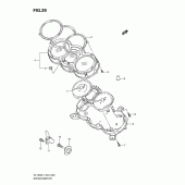 Схема вузла: Спідометр для Suzuki DL1000 V-Strom