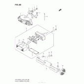 Схема узла: Задний фонарь (Стоп-сигнал) (Gsx-R600L3 E33) для Suzuki GSX-R600