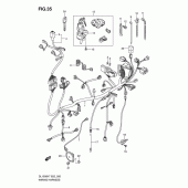 Схема вузла: Електропроводка Suzuki DL1000 V-Strom