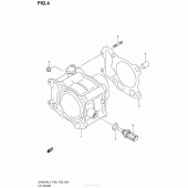 Схема узла: Цилиндр для Suzuki UH200 Burgman