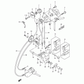 Схема вузла: Клапан вихлопу Suzuki RGV250