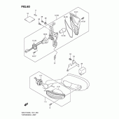 Схема узла: Поворотники для Suzuki GSX-R1000