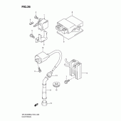 Схема узла: Электрооборудование для Suzuki DR-Z400 DR-Z400SM