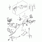 Схема вузла: Електропроводка Suzuki DR-Z400 DR-Z400S