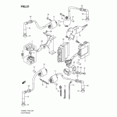 Схема вузла: Електроустаткування (Vl800cl1 e2) для Suzuki VL800 Intruder C800C/ Boulevard C50C