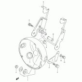 Схема вузла: Кожух фари (Model r/t) для Suzuki VX800 VX800