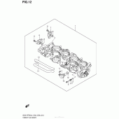 Схема вузла: Throttle Body (Gsx-R750L4 E03) для Suzuki GSX-R750