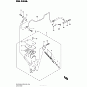 Схема вузла: Гідравлічний шланг зчеплення для Suzuki GSX1300 Hayabusa