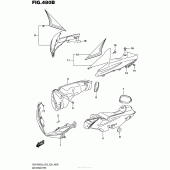 Схема вузла: Air Intake Pipe (Ajp) для Suzuki GSX-R600