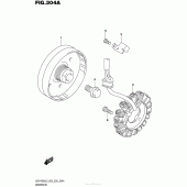 Схема узла: Генератор для Suzuki GSX-R600