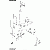 Схема вузла: Front Brake Hose (Sv650L7 E03) для Suzuki SV650