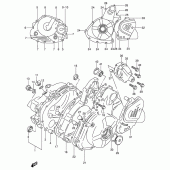Схема узла: Крышки картера для Suzuki DR650 DR650RSE