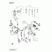 Схема вузла: Електропроводка (Gsf1250sk7/sk8/sk9/sl0) для Suzuki GSF1250 Bandit